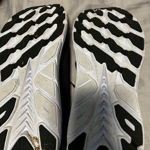 Hoka. Black running shoes. Size 14 Worn Once.